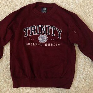trinity college sweatshirt!